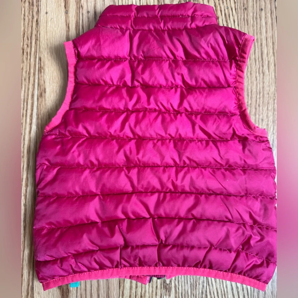 Patagonia Infant Down Sweater Vest - Pink - Picture 3 of 4